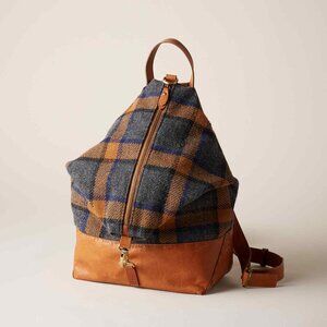 NEW Sundance Savoy Backpack retailed $199 leather and wool